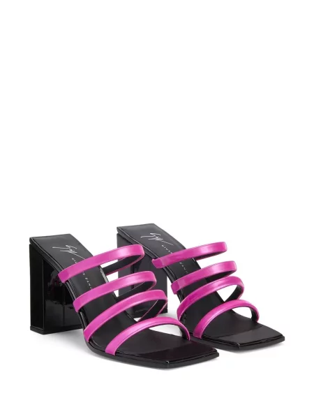 Papuci tip mules Giuseppe Zanotti negru