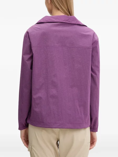 Geacă Jack Wolfskin cu imagine violet