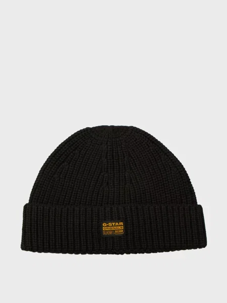 Шапка G-star Raw чорна