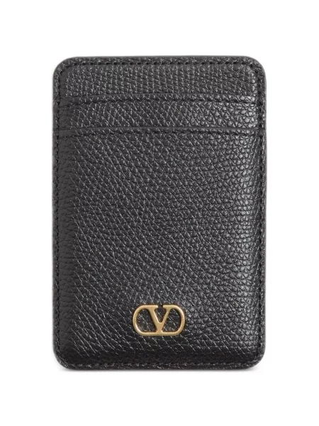 Portofel Valentino Garavani din piele negru
