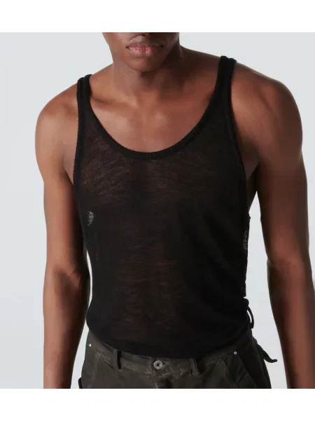 Cămașă Rick Owens de lână negru