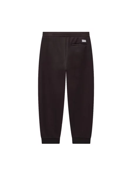 Spodnie dresowe Emporio Armani brązowe