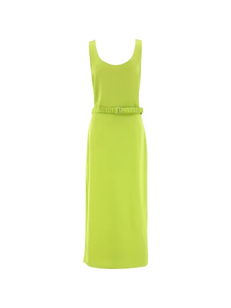 Cu centură rochie midi Sablyn verde