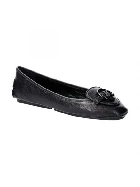 Michael Kors de piele balerini LILLIE MOC negru