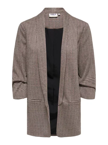 ONLY Sacou ONLELLY-AZURA bej / maro caramel negru