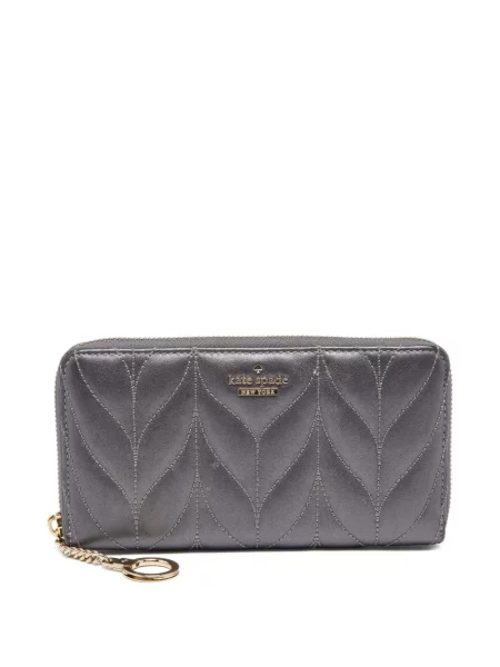 Matlasat portofel Kate Spade gri