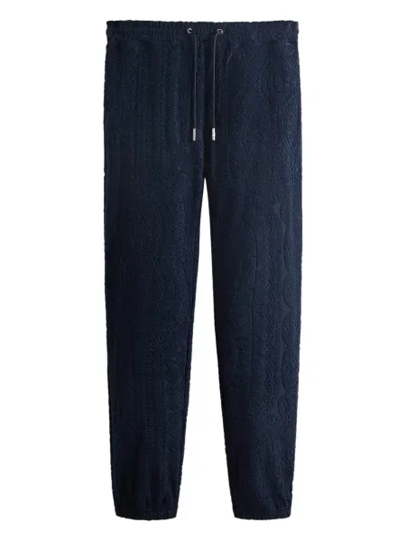 Pantaloni Kith alergare cu cordon albastru