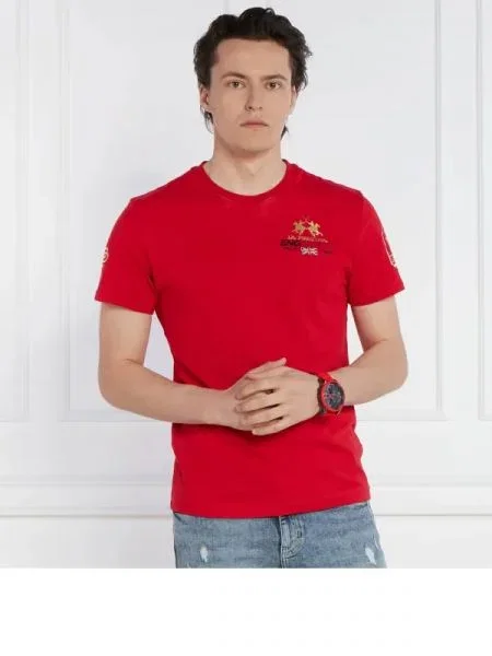 La Martina Tricou roșu
