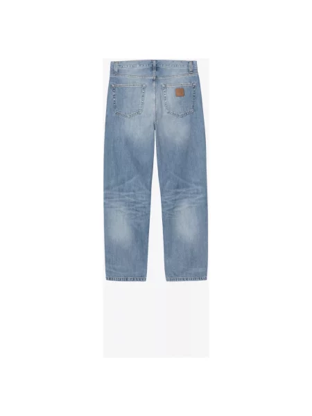Jeansy Carhartt Wip niebieskie