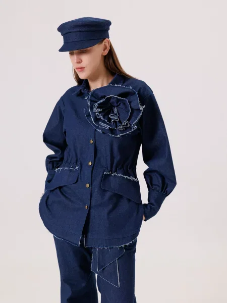 Сорочка Alnest джинс бавовна/еластан