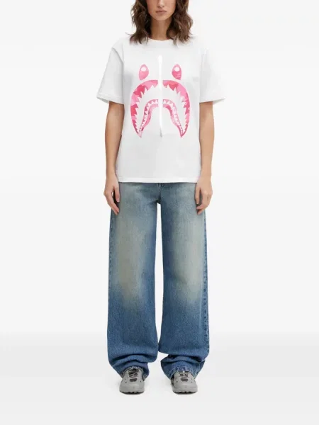 Tricou A Bathing Ape® alb