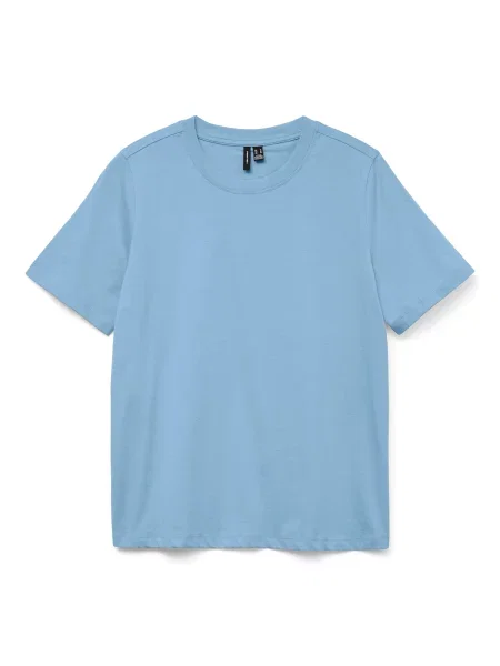 VERO MODA Tričko VMPaulina světlemodrá modré