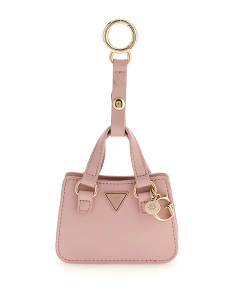 GUESS Obesek za ključe zlata / rosé roza