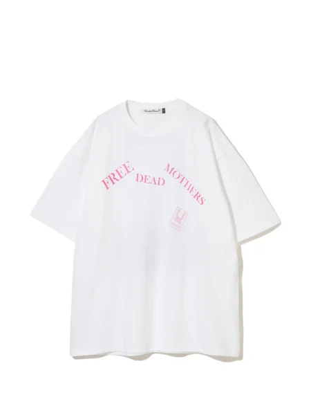 Tricou Undercover cu decolteu rotund alb