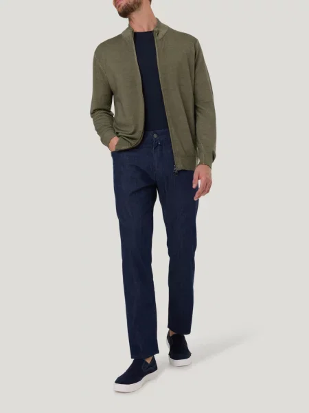 Джинсы Pierre Cardin красные