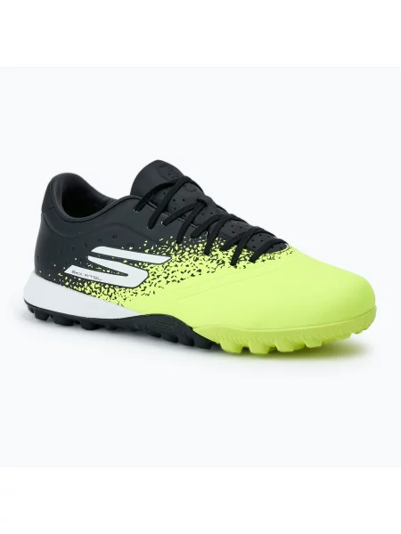 Încălțăminte de fotbal pentru bărbați Skechers Razor Academy Gold TF yellow/black negru