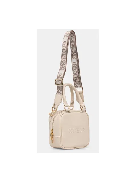 Torebka crossbody Guess beżowa