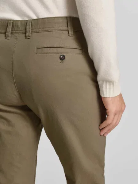 Spodnie materiałowe o kroju slim fit z z tyłu Mcneal