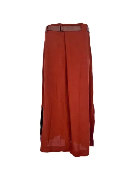Cu centură fustă Max Mara roșu