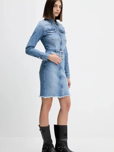Мини джинсовое платье Karl Lagerfeld Jeans