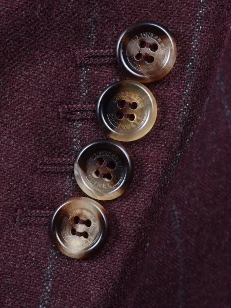 Двуреден костюм Brunello Cucinelli червено