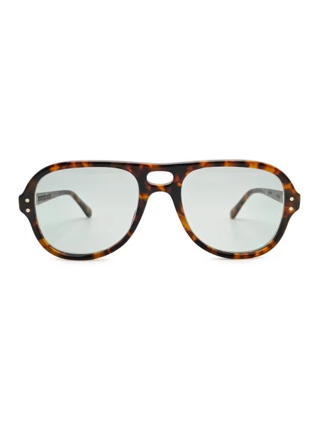 Okulary przeciwsłoneczne Julius Tart Optical brązowe