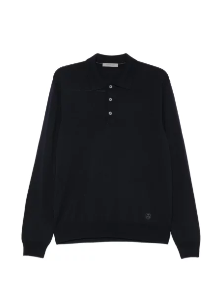 Tricou polo Corneliani albastru