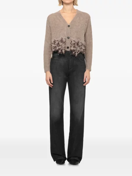 Cardigan D.exterior din dantelă