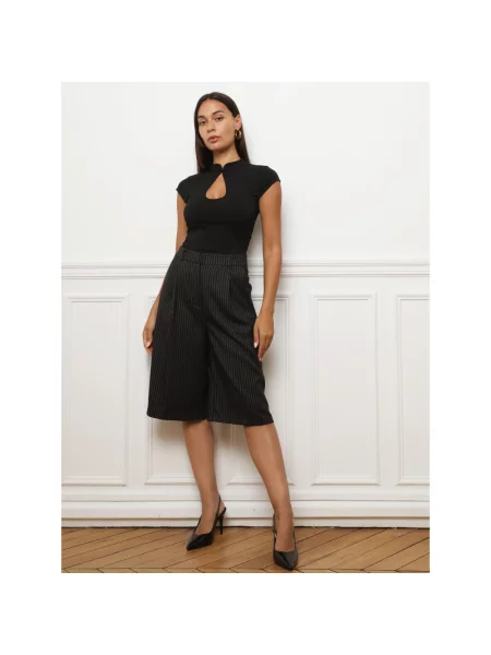 Top La Modeuse crna