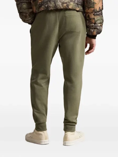 Gulerat pulover Polo Ralph Lauren cu autograf alergare verde