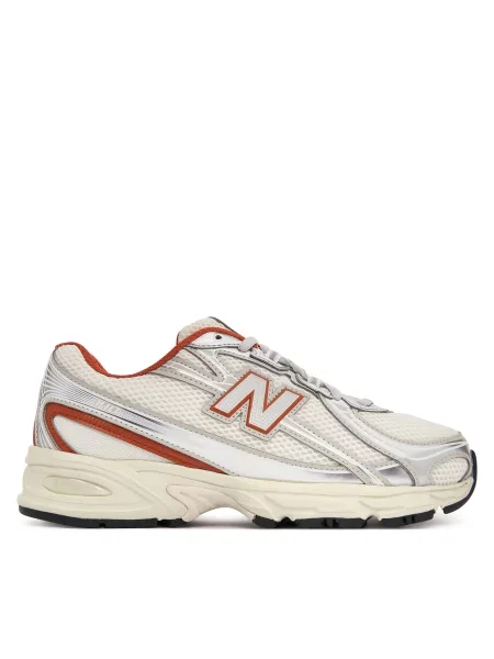 New balance Sportbačiai be auliuko oranžinė / sidabrinė / vilnos balta smėlinė