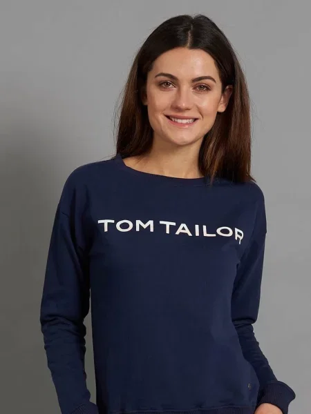 Лонгслив Tom Tailor Damen синий