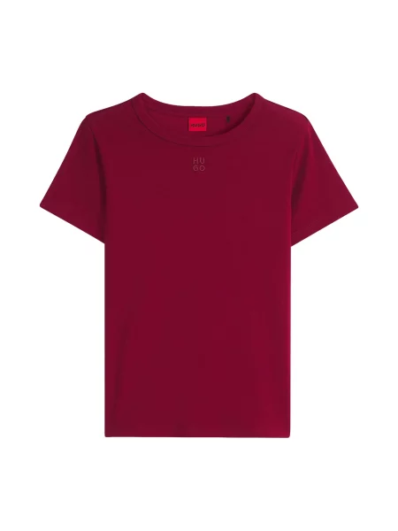 HUGO Tricou Deloris  închis roșu