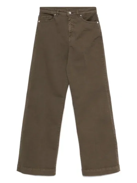 Jeansy Nine In The Morning zielone