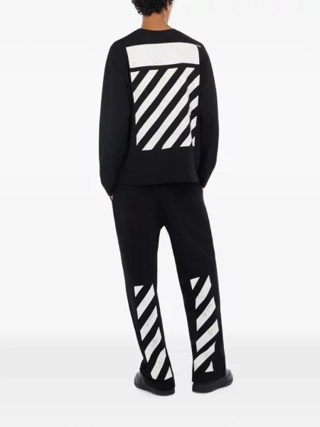 Lung tricou L/ab C/o Off-white alb