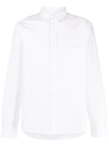 Košile Marant s výšivkou bílá