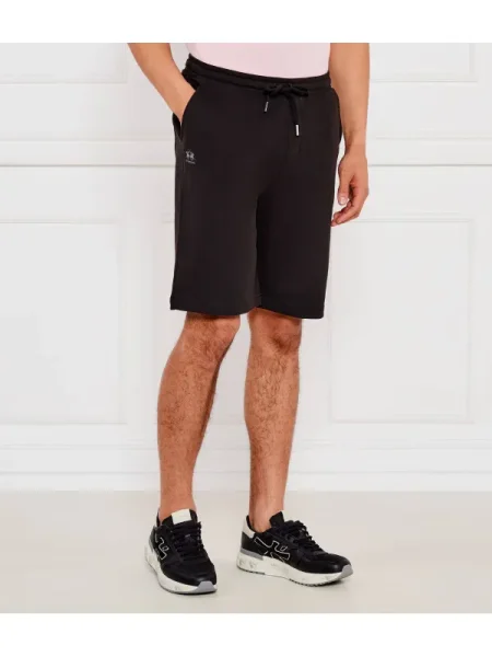 La Martina Pantaloni scurți FRENCH TERRY negru