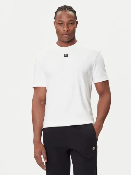 HUGO T-Shirt Dalile beżowy