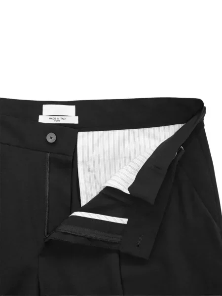 Spodnie Cellar Door plisowane czarne