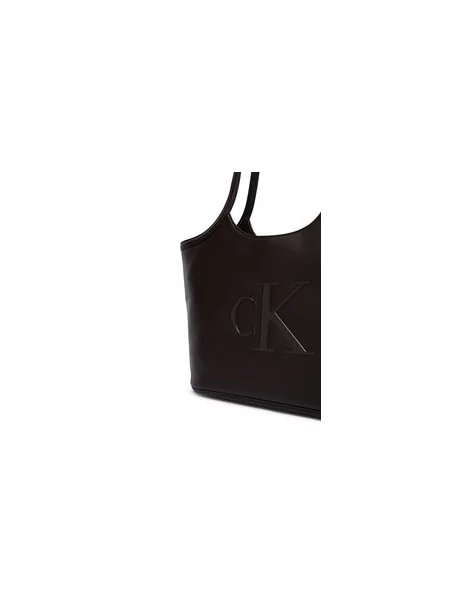 Shopper táska Calvin Klein barna