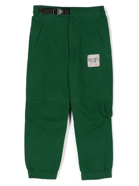 Spodnie cargo dziecięce N°21 zielone