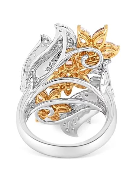 Диамант пръстен Hyt Jewelry на цветя