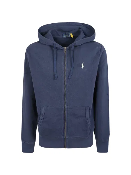 Geacă Polo Ralph Lauren din cașmir cu broderie albastru