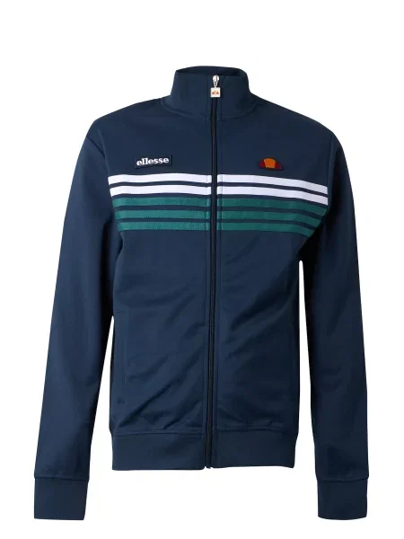 ELLESSE Hanorac Vicenza bleumarin / verde pin alb