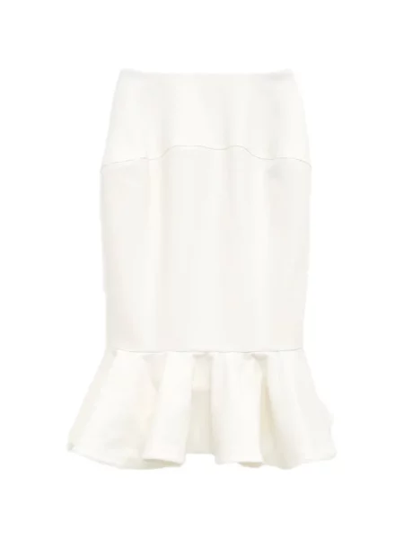 Fustă Jacquemus alb