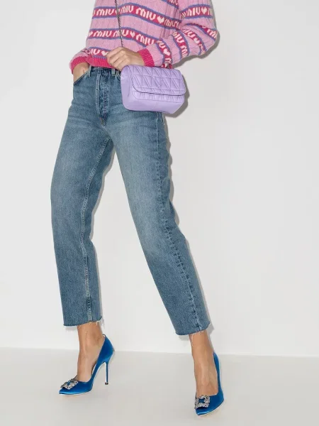 Lodičky Manolo Blahnik modré