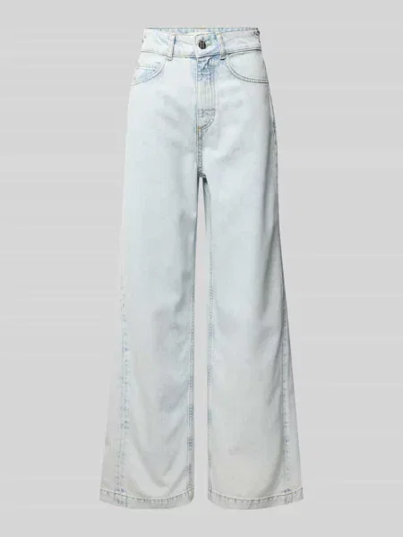 Jeansy z szeroką nogawką z mieszanki lyocellu i bawełny Marc O'polo