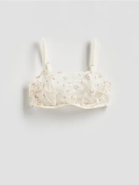 Reserved Sutien moale cu armătură crem