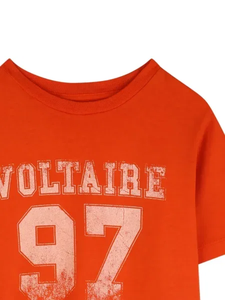 Тениска Zadig & Voltaire оранжево