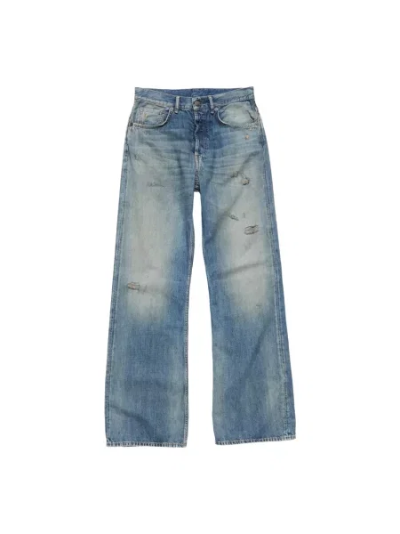 Jeansy Acne Studios niebieskie